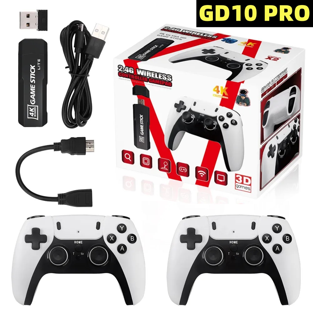 Retro Game Controller Usb - Новая консоль для видеоигр GD10 PRO,