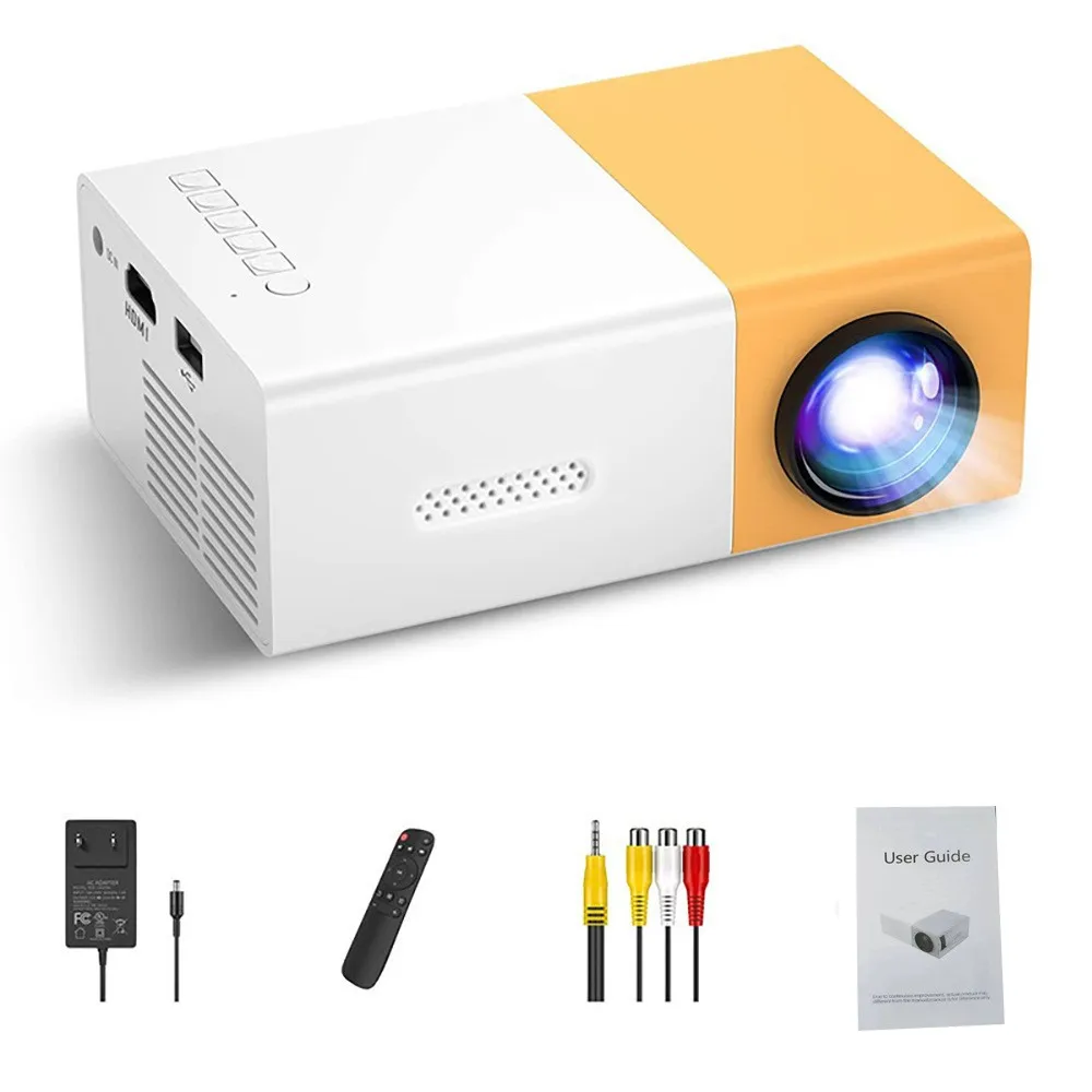 Mini Projector Portable - Портативный телевизионный проектор 110-220В, для домашнего