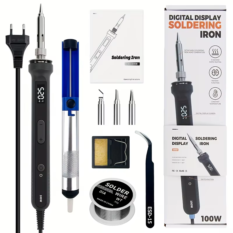 Gadgets For Electronics - Цифровой паяльник мощностью 100 Вт с
