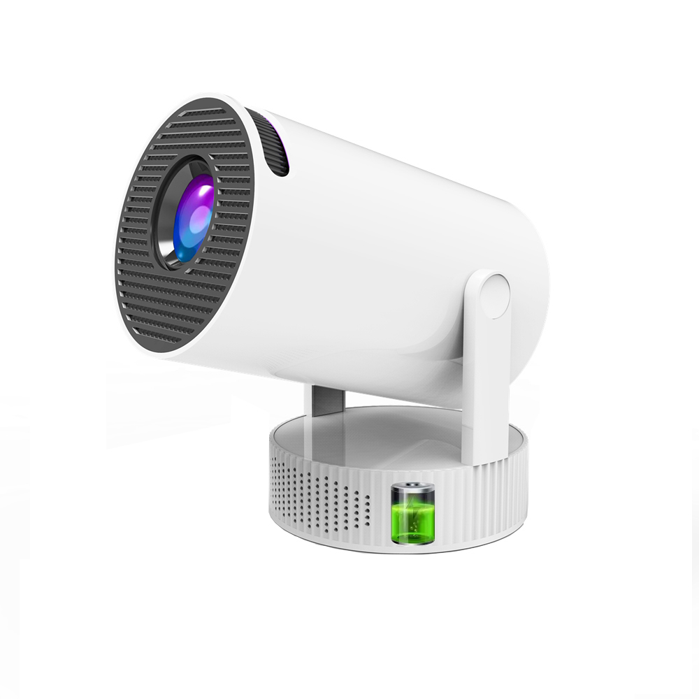 Mini Projector Portable - Перезаряжаемый мини-проектор 2026 HY300 Pro+ с