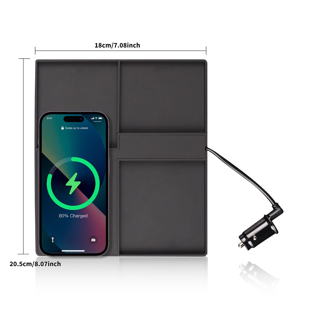 Автомобильное беспроводное зар – обзор и цена Wireless Phone Charger Pad