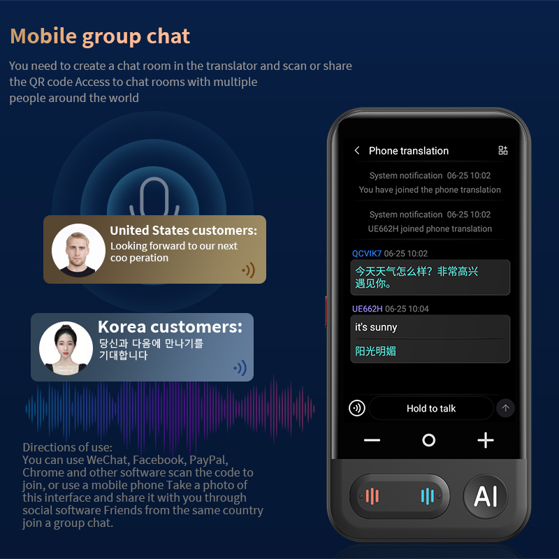 Z16 Портативный интеллектуальн – обзор и цена Portable Translator Device