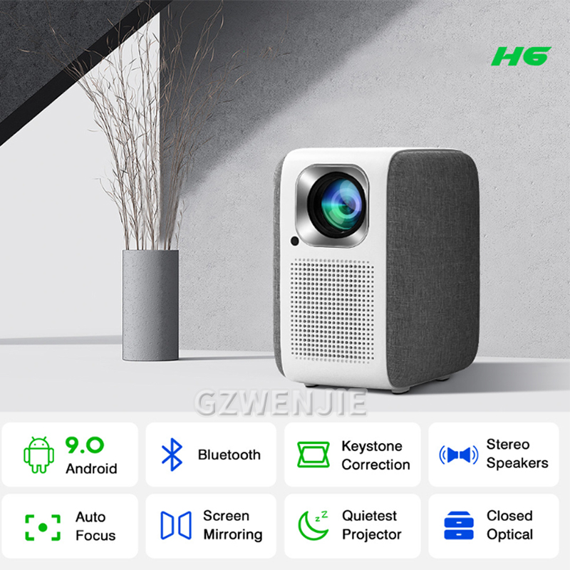 H6 Мини-проектор LED 1080P Ful – обзор и цена Mini Projector Portable