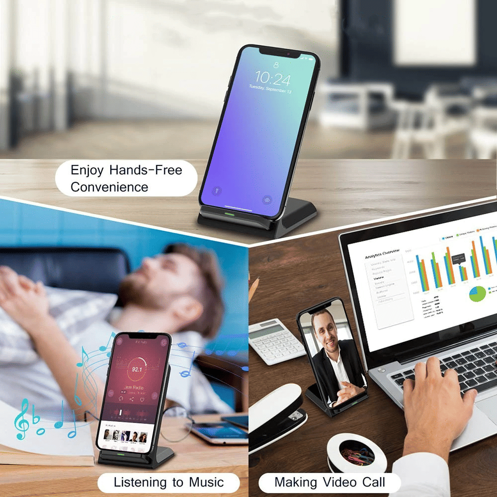 Беспроводное быстрое зарядное  – обзор и цена Wireless Phone Charger Pad