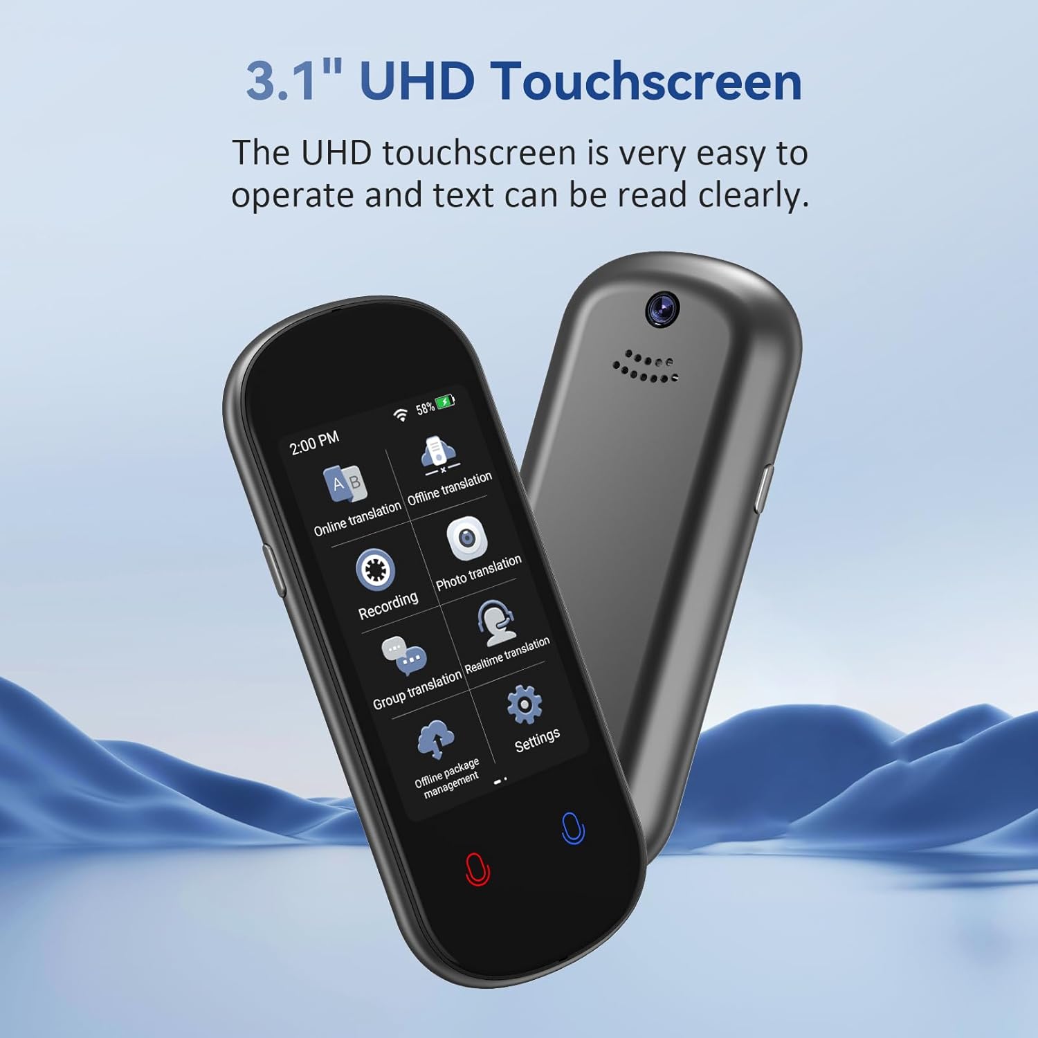 Мгновенный AI-голосовой перево – обзор и цена Portable Translator Device