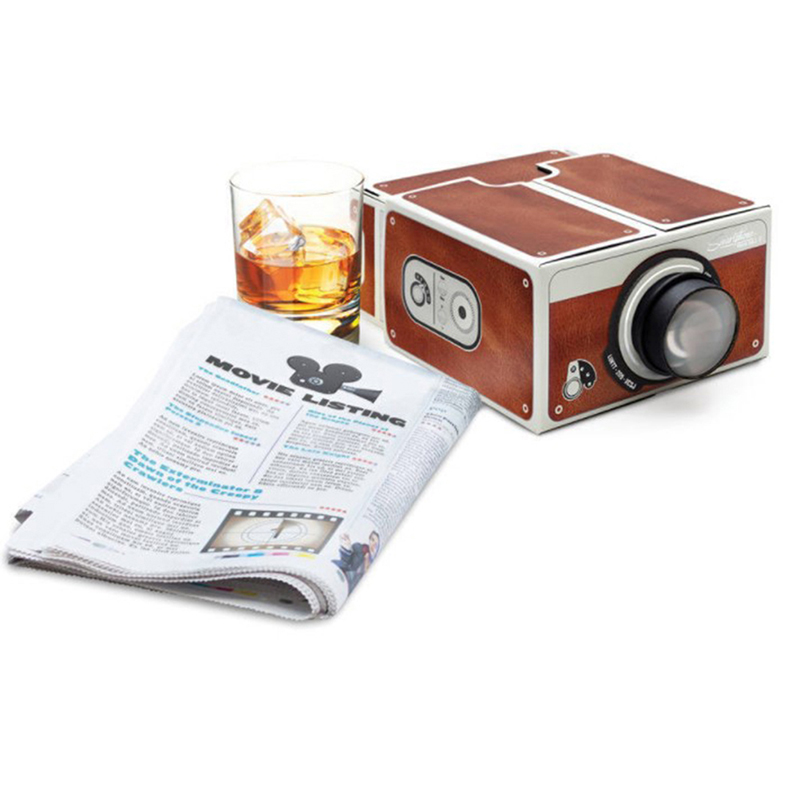 3D проектор DIY, картонный мин – обзор и цена Mini Projector Portable