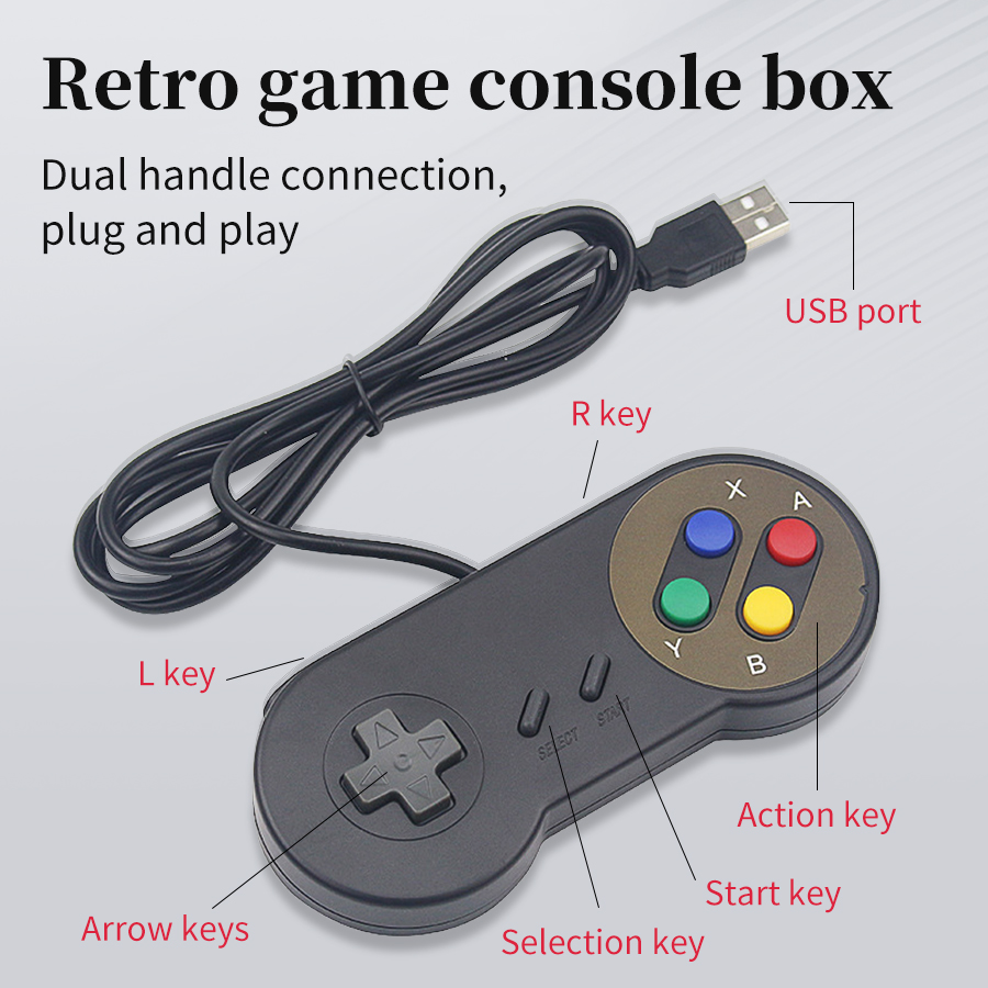 USB-геймпад, игровой джойстик, – обзор и цена Retro Game Controller Usb
