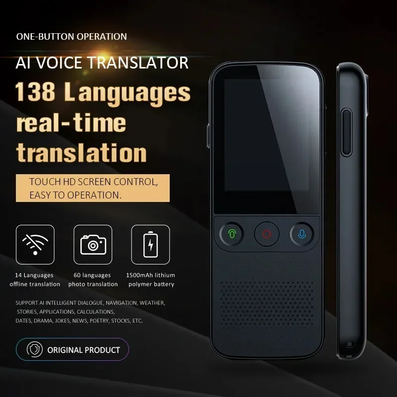 Новый Умный Голосовой Переводч – обзор и цена Portable Translator Device
